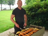 Kameradschaftstreffen 2017  - Der Grillmeister in seinem Element.